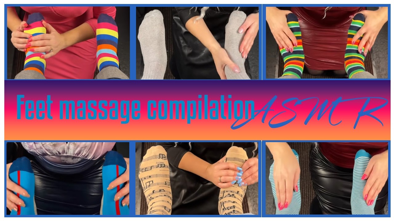 Relaxing Foot Massage Marathon | No Polishing, Just Massage 