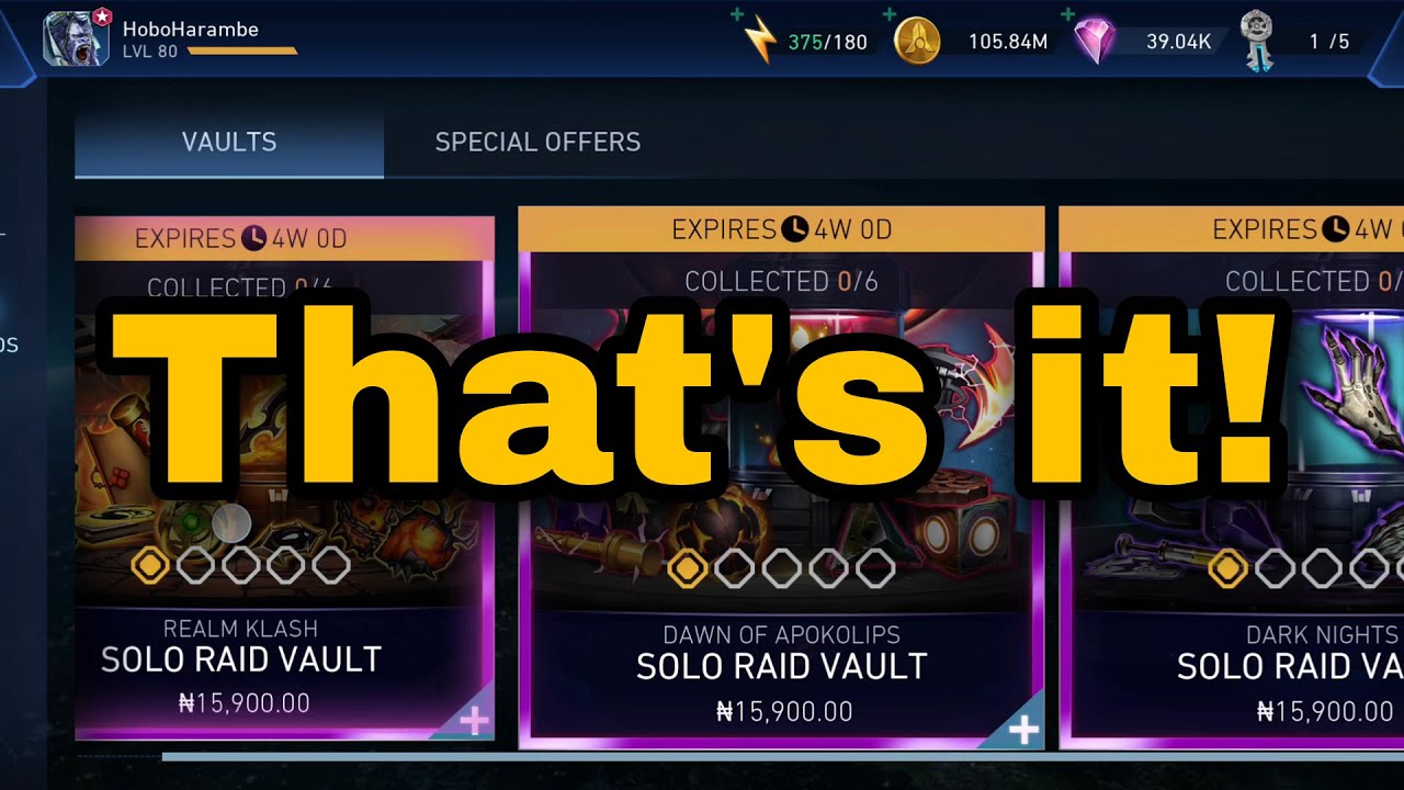 Моё последнее видео по Injustice 2 Mobile | Спасибо за всё! | Обновление 6.6