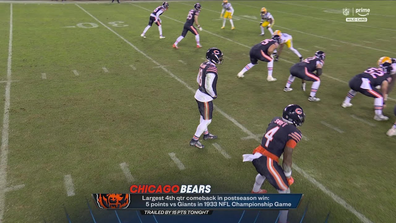 Bears drive down the field and cap it off with a D'Andre Swift touchdown