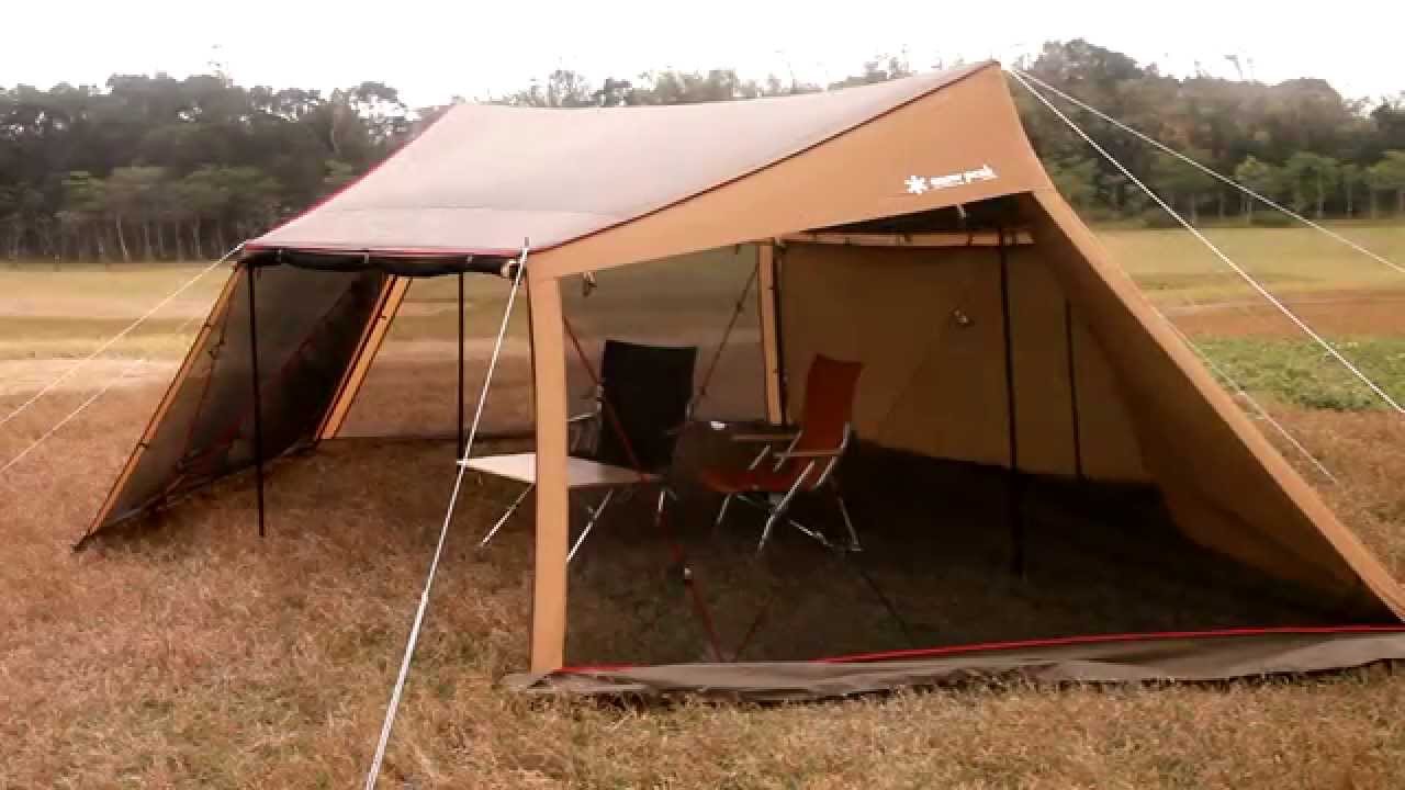 TP 400S多功能紗網天幕帳 搭設教學