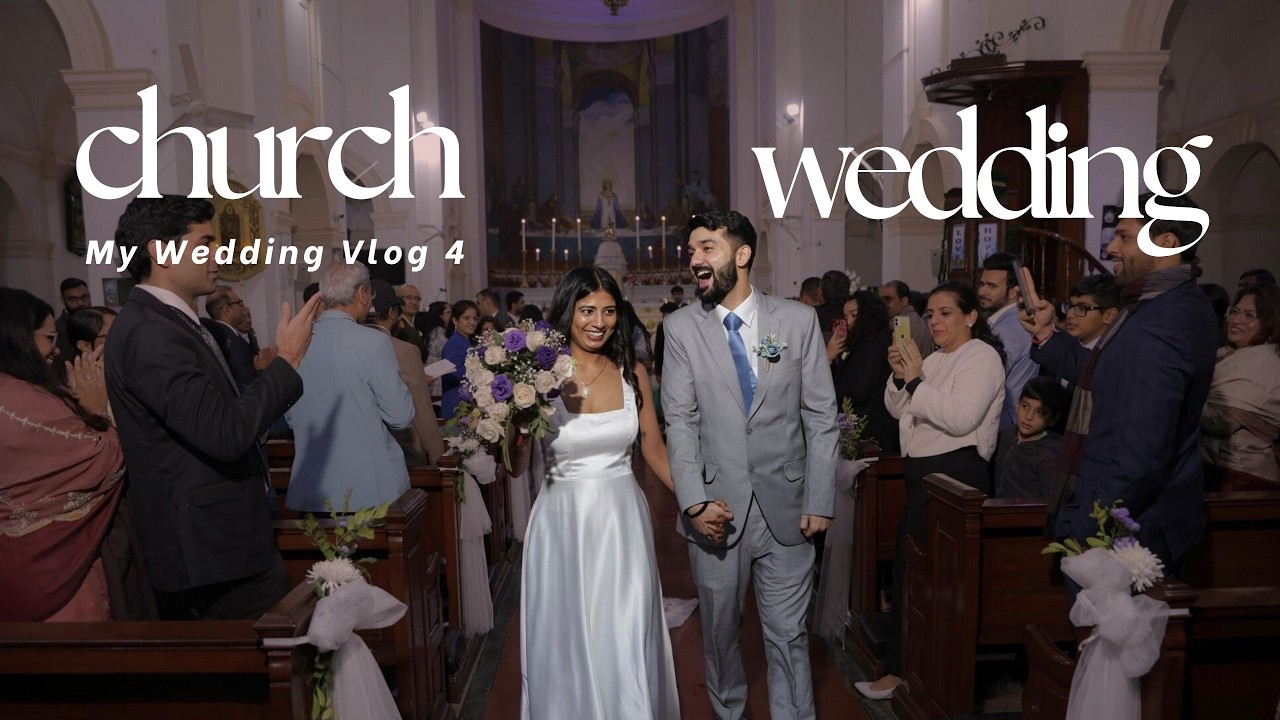 Our church Wedding at Sacred Heart Church | A Beautiful Union of Two Faiths | Church Wedding Vlog