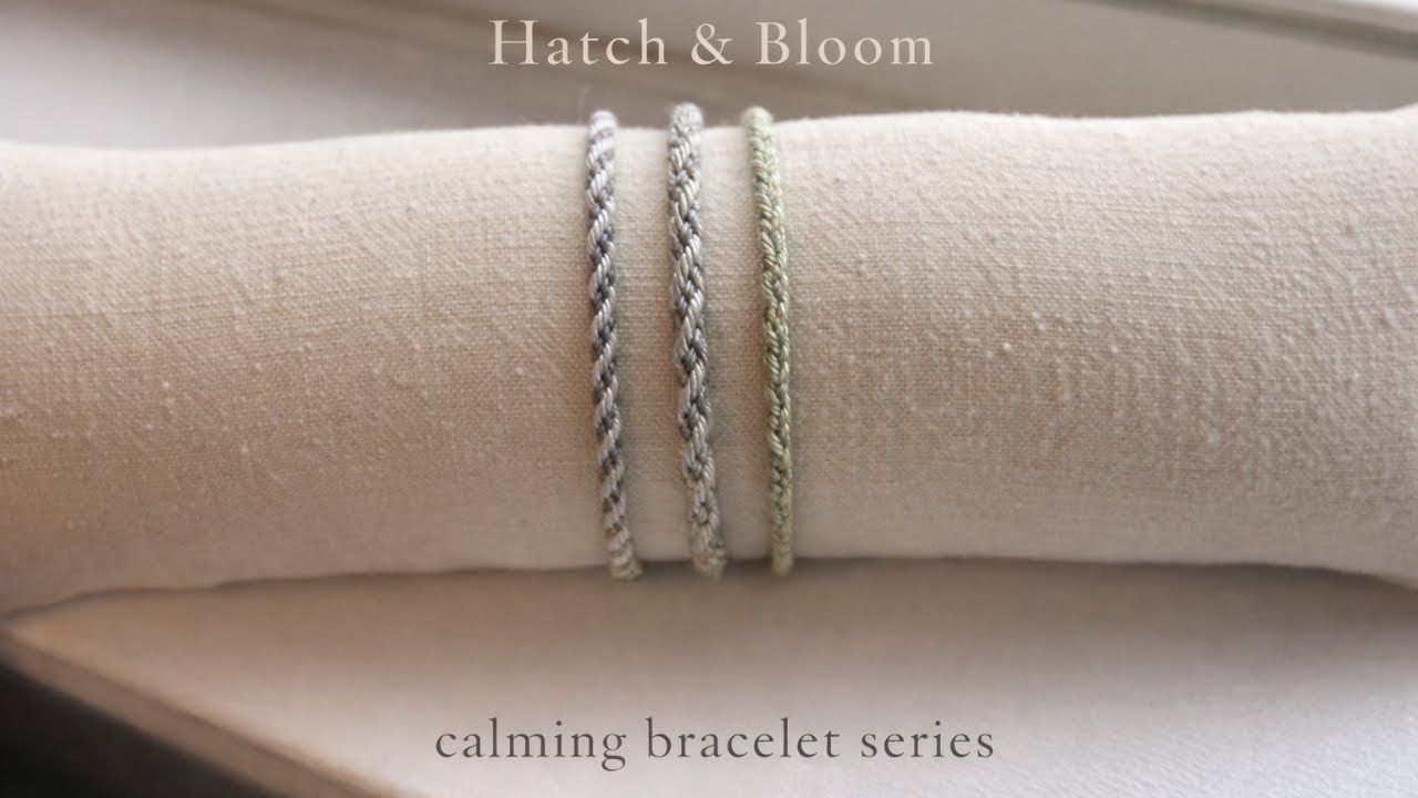 Beginner Kumihimo Bracelet | 8-Strand with 3 Colors | Calm & Creative