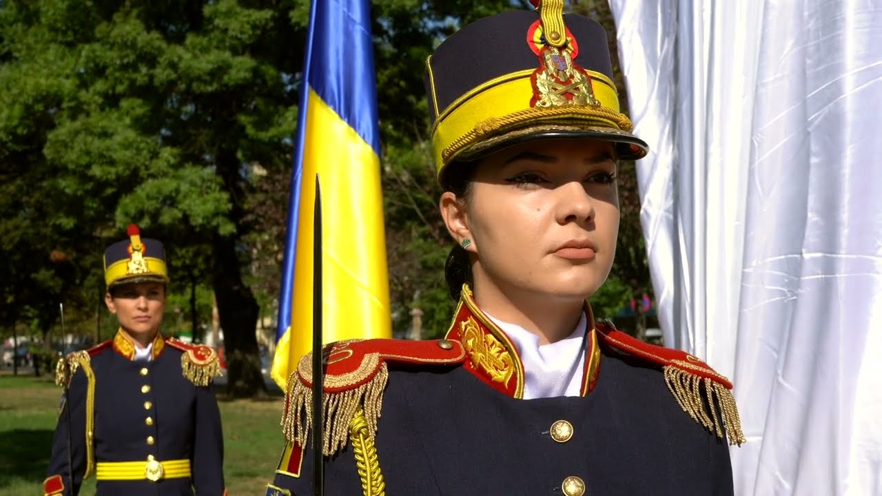 Inaugurare monument de for public dedicat SLT. Ecaterina Teodoroiu