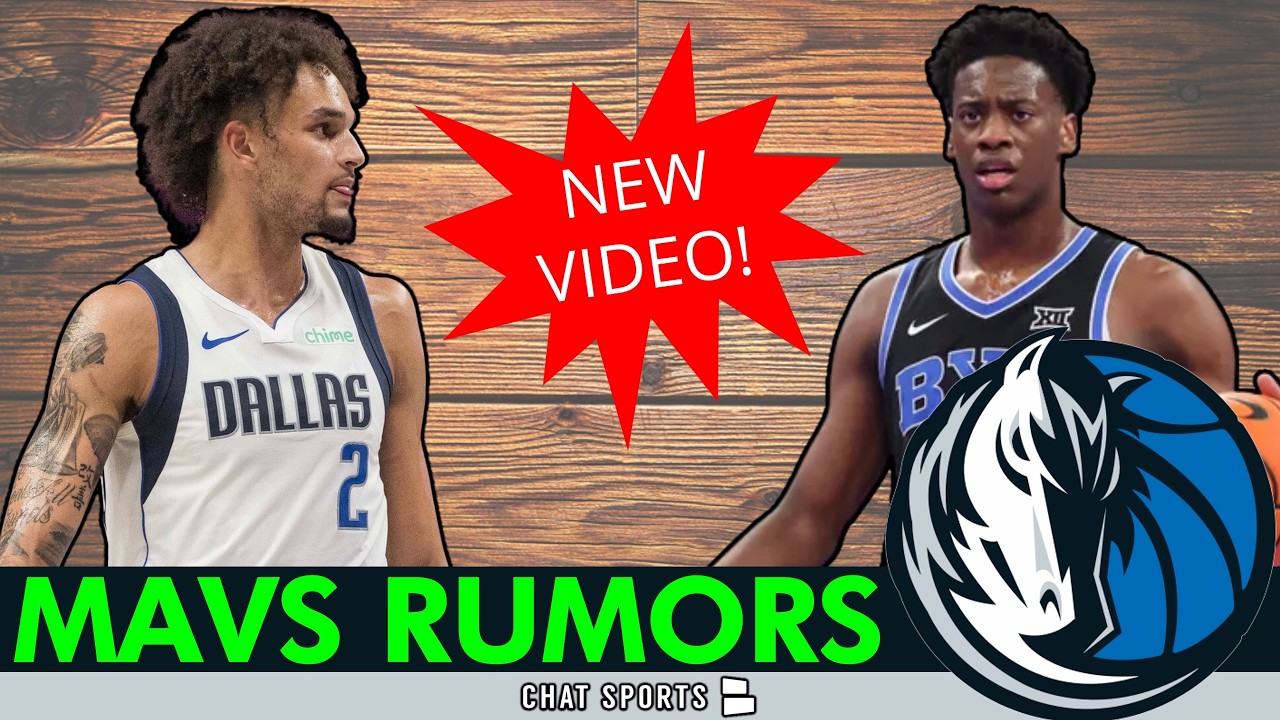 Dallas Mavericks Trade Rumors On Dereck Lively + Mavs Draft Targets In Round 1 Of 2026 NBA Draft