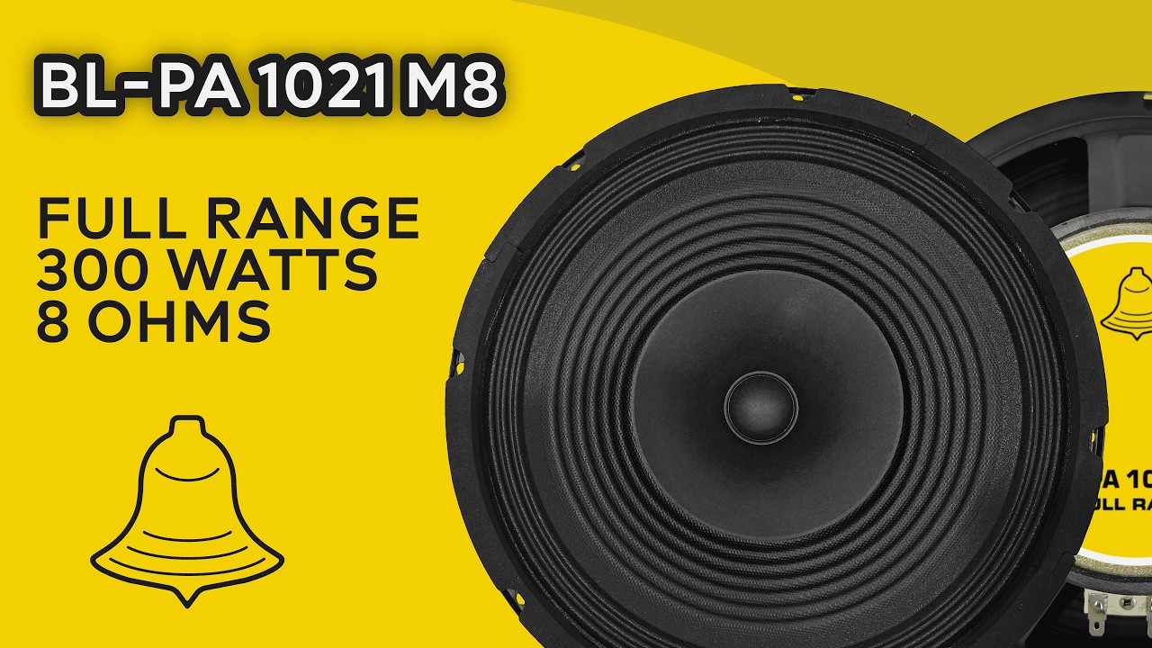 Performa Full Range Terbaru 🔥 Speaker BL-PA 1021 M8 Dari Audax!