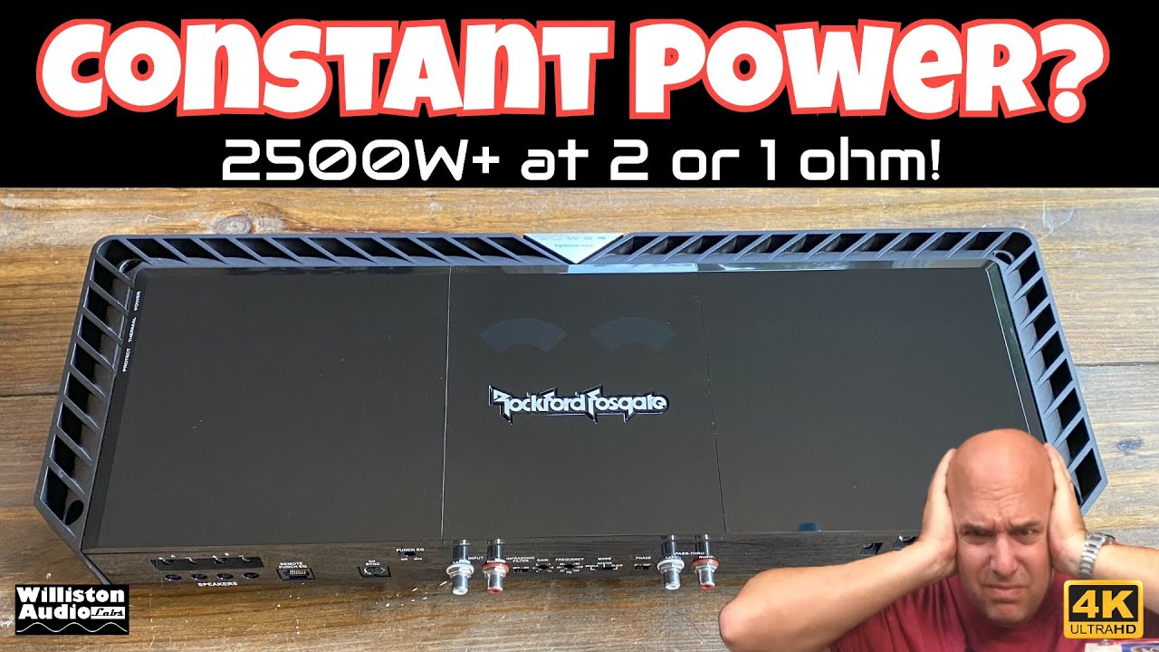 Большие деньги, но зачем? Обзор усилителя серии Rockford Fosgate T2500-1BDcp Power. Тест усилител...