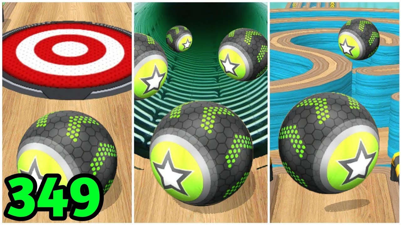 Going Balls, SpeedRun, Going Balls Portal Run Gameplay Level 349