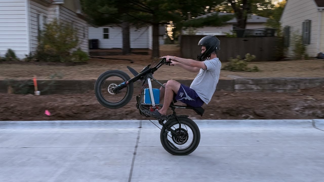 Cheap Stunt Ebike Build