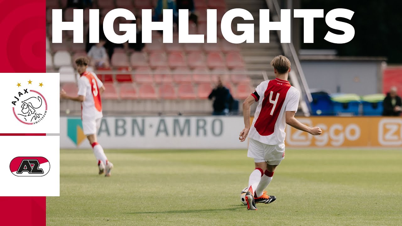 Tough Game 👊 | Highlights Ajax O19 - AZ O19