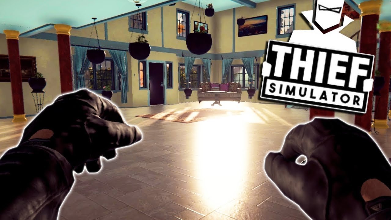 Breaking into a HUGE MANSION in Thief Simulator! (Thief Simulator Gameplay)