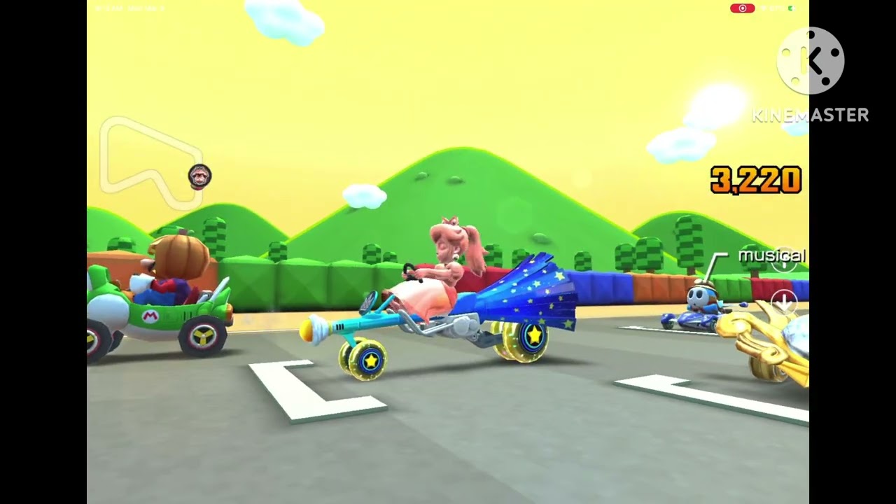 1 item slot multiplayer on Mario kart tour not survival 