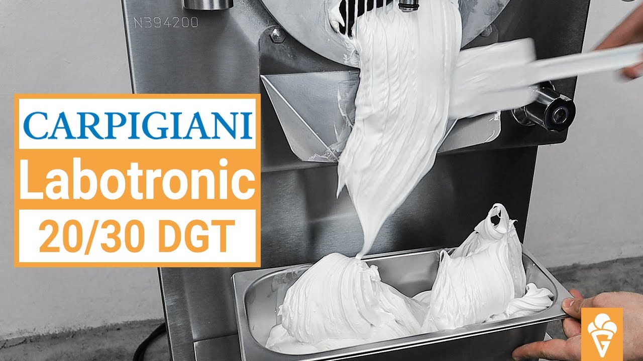 Carpigiani Labotronic 20/30 DGT Gastro Eismaschine | Probelauf Eisherstellung