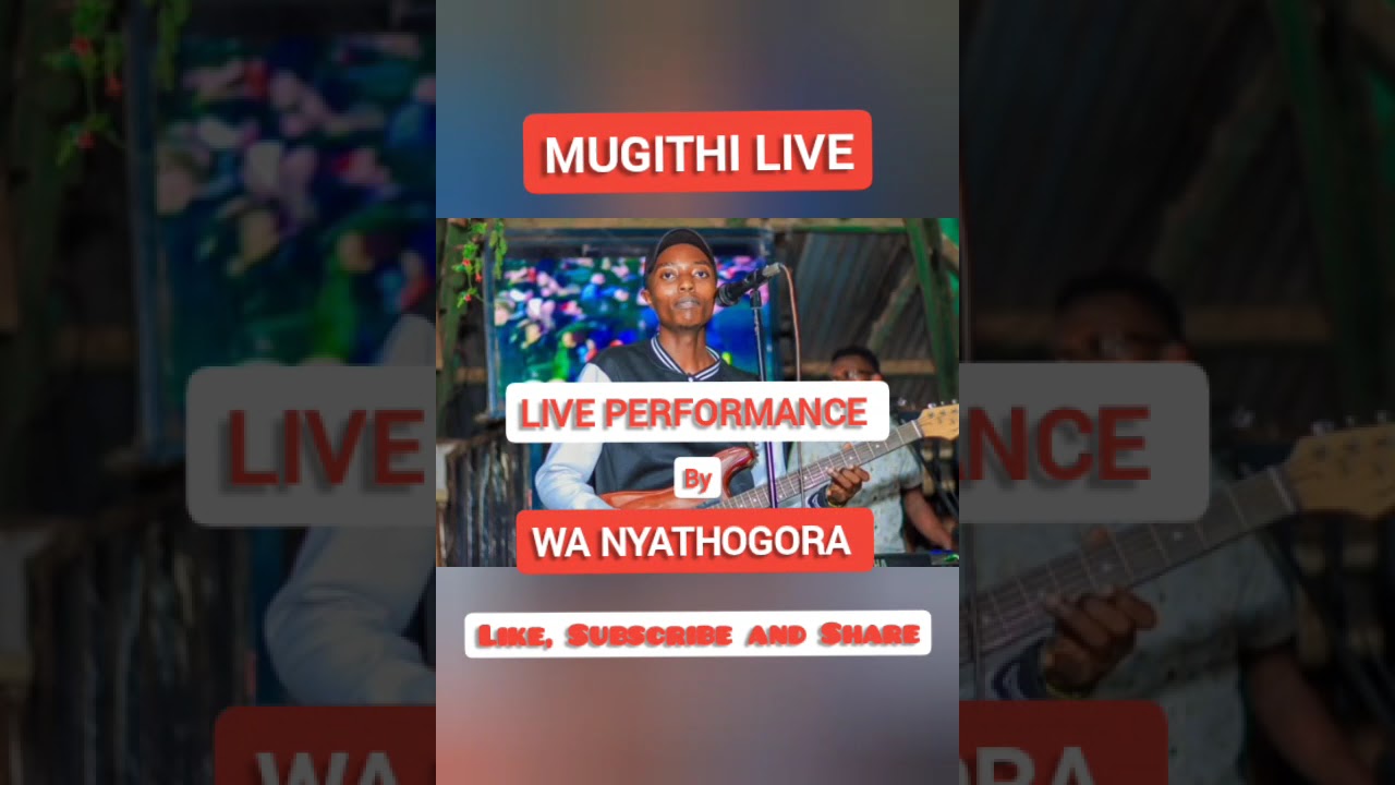 WA NYATHOGORA Mugithi LIVE performance at CTTV.