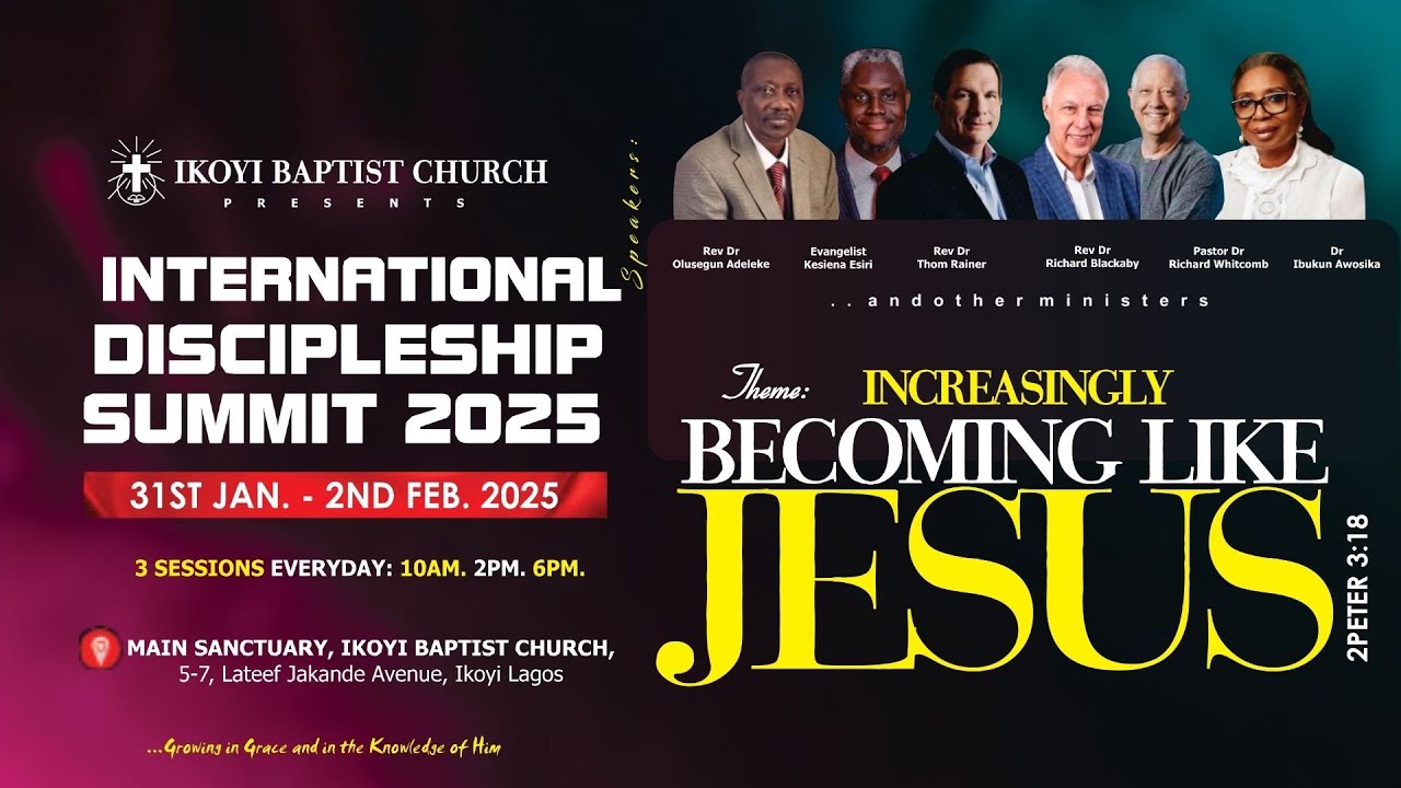 Livestream: 2025 International Discipleship Summit | Day 2 (First Session) | February 1, 2025