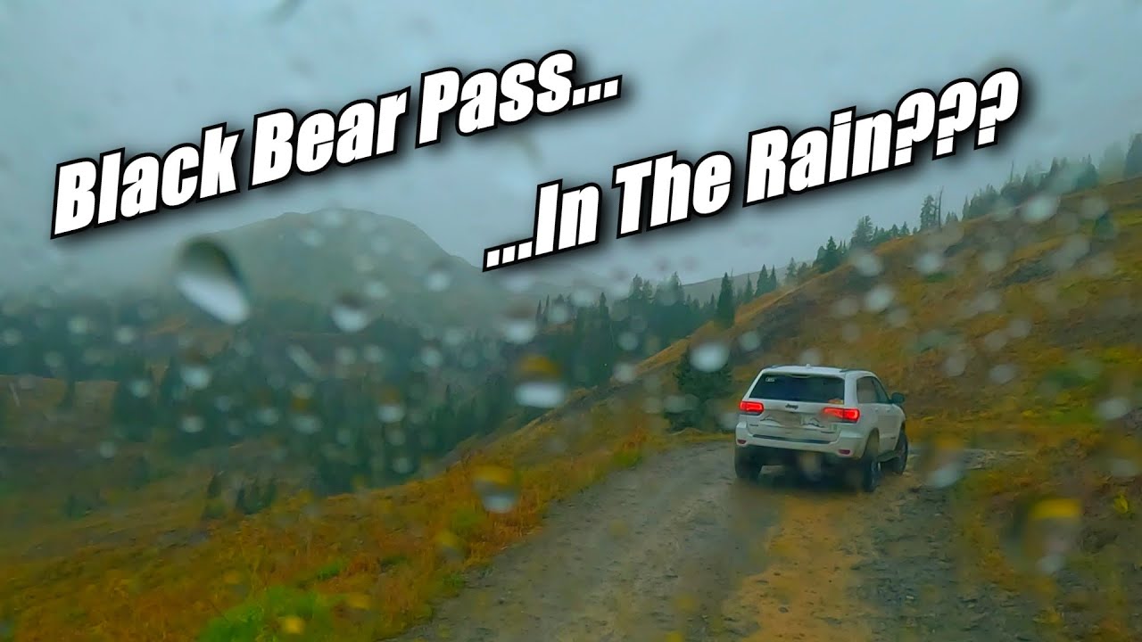 Black Bear Pass, Can the Grand Cherokee make it in the rain? WK2, offroad with@coloradomallcrawlers