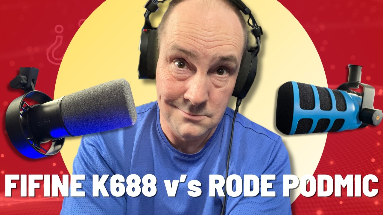 Динамический микрофон Fifine K688 против Rode PodMic — сравнение
