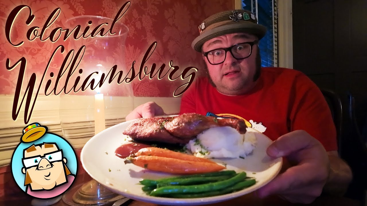 Colonial Williamsburg - Governor's Palace - Colonial Village - Dinner at King's Arms Tavern - VA