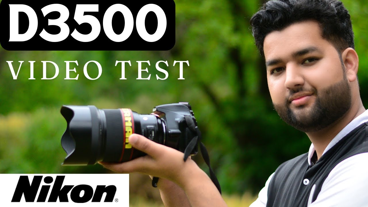 Nikon D3500 Video test | Nikon D3500 focus test in Video | Nikon d3500 Video Quality test in 2024.
