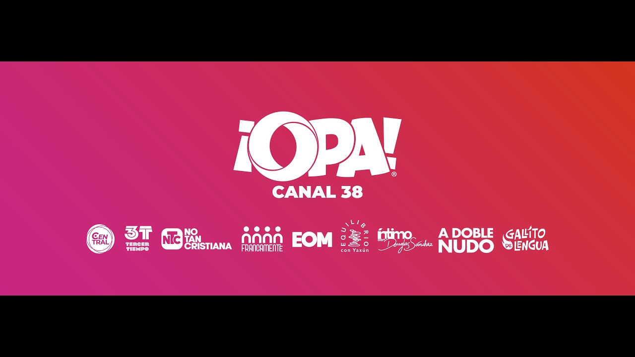 🛑 ¡OPA! Canal 38 presenta: Se busca presidente: El Gran Reto, debate presidencial