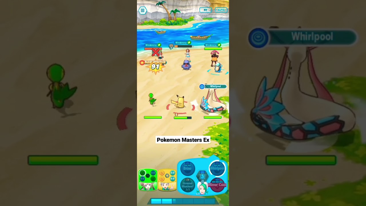 Pokemon Masters EX gameplay #battle #pokemon #master #ex #fypage #gaming