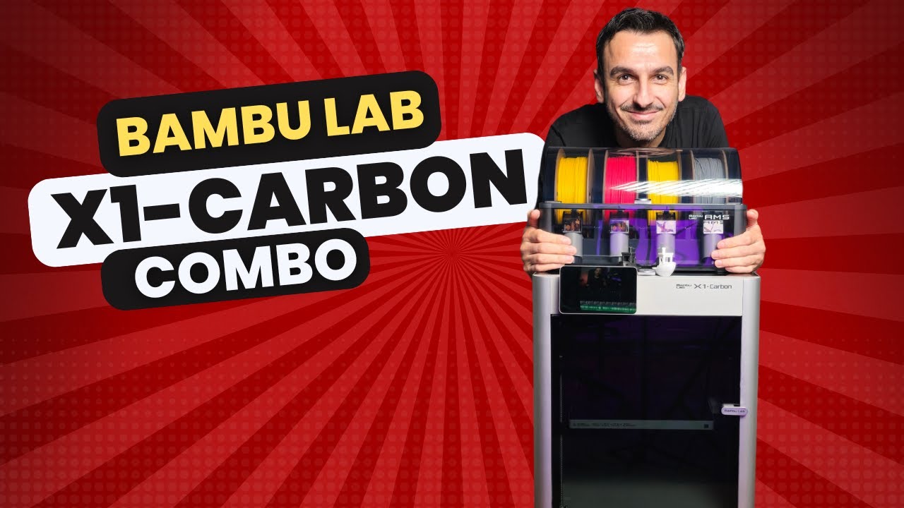 3D Yazıcıların Apple'ı: Bambu Lab X1-Carbon Combo