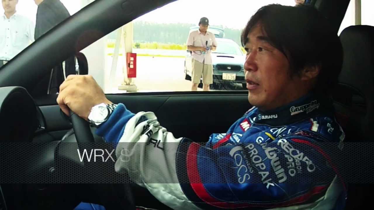WRX STI spec C 新井敏弘＆佐々木孝太  特別企画 (サーキット攻略編)