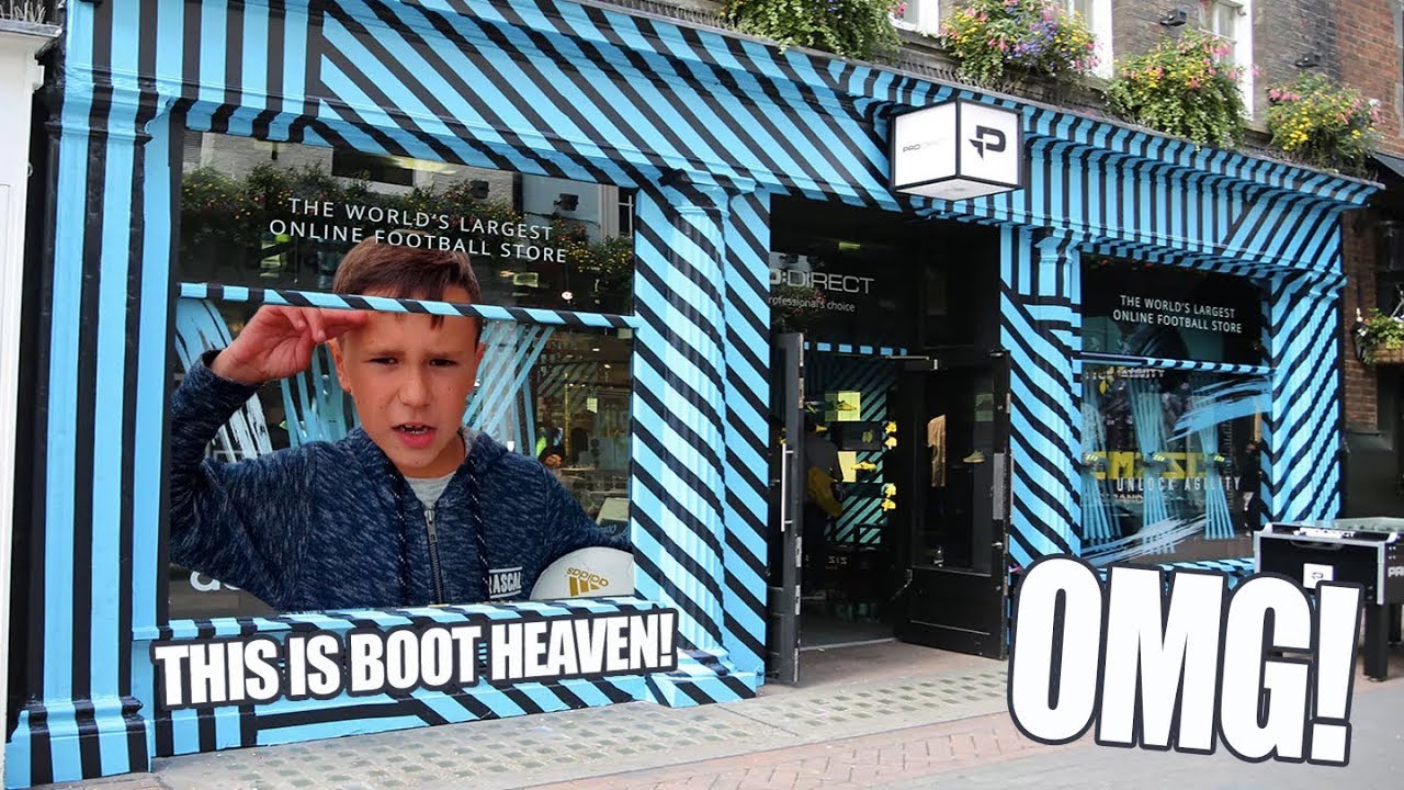 WORLD'S BEST FOOTBALL BOOT SHOP | PRO DIRECT LDN19 💯