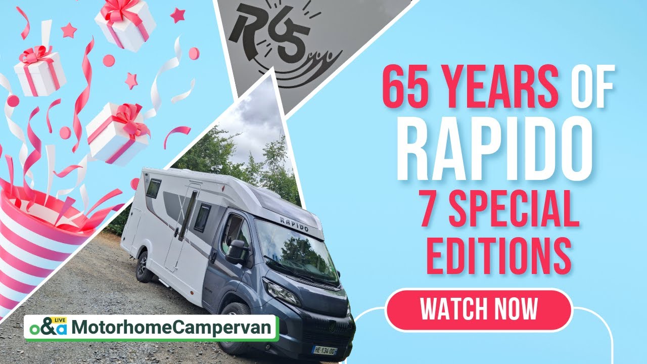 🎉 Rapido 2026 Motorhome Launch | New 850F + 65th Anniversary Special Editions!