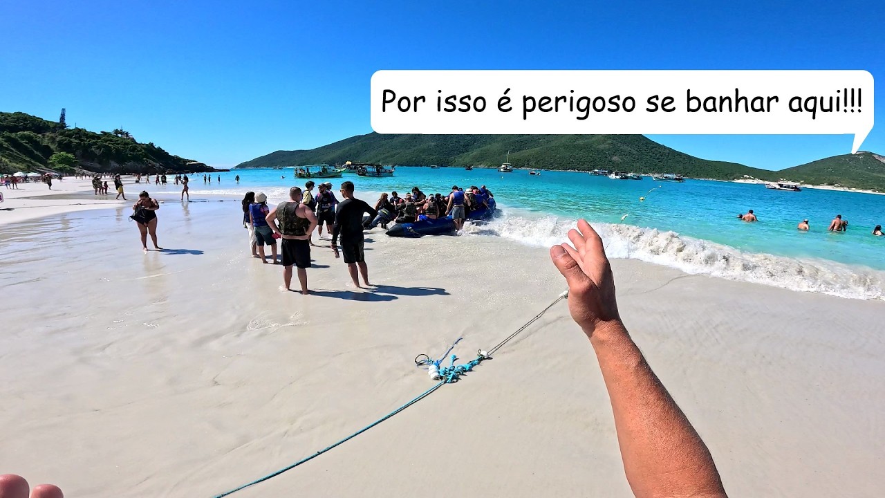 ARRAIAL DO CABO 02/05/25 HOJE NÃO ESTÁ PARA AMADORES