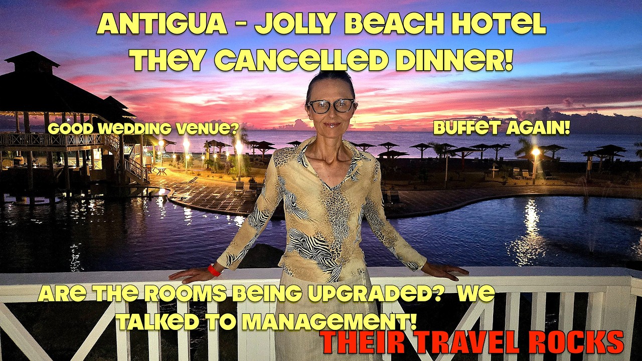 ANTIGUA - HOTEL JOLLY BEACH, ODWOŁANA KOLACJA I BRAK TONIKU