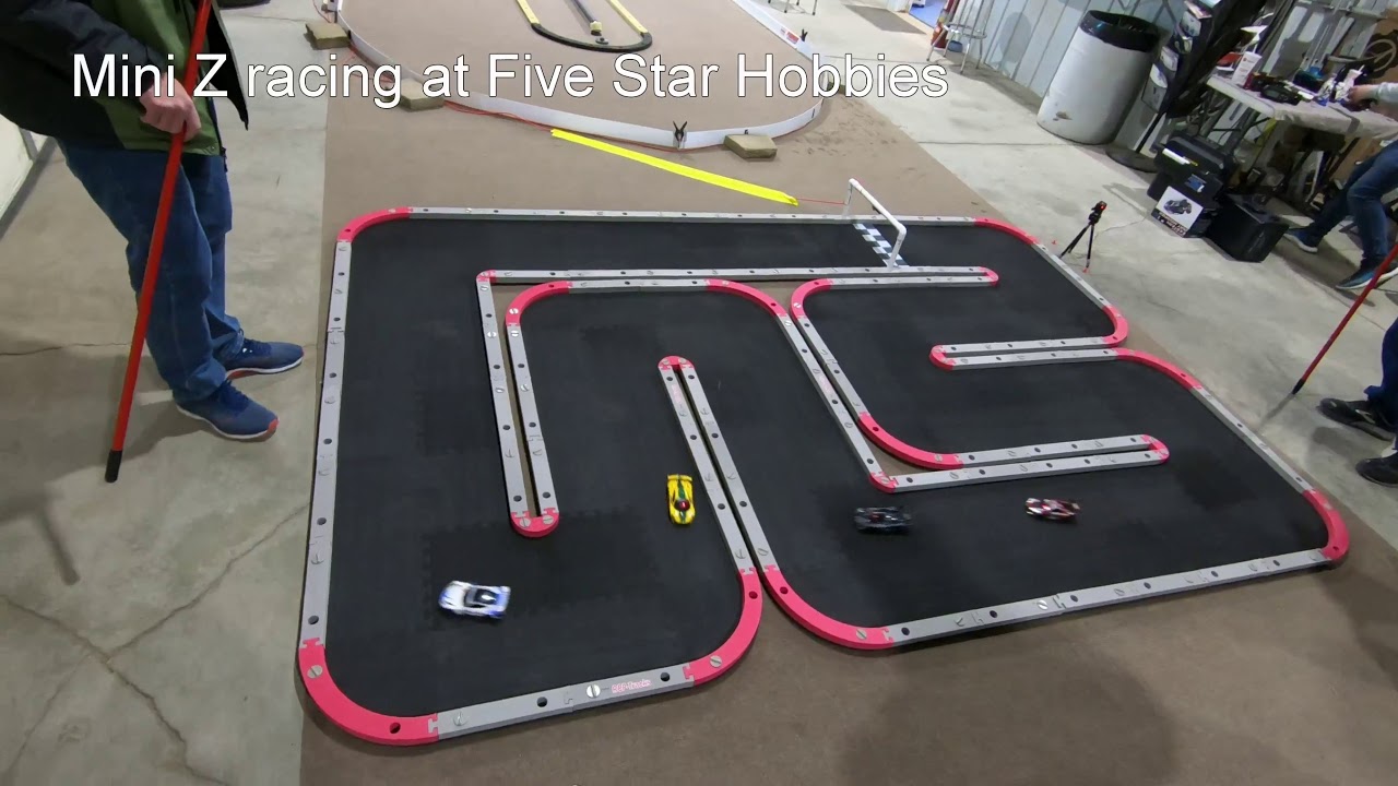 Mini Z racing at Five Star Hobbies