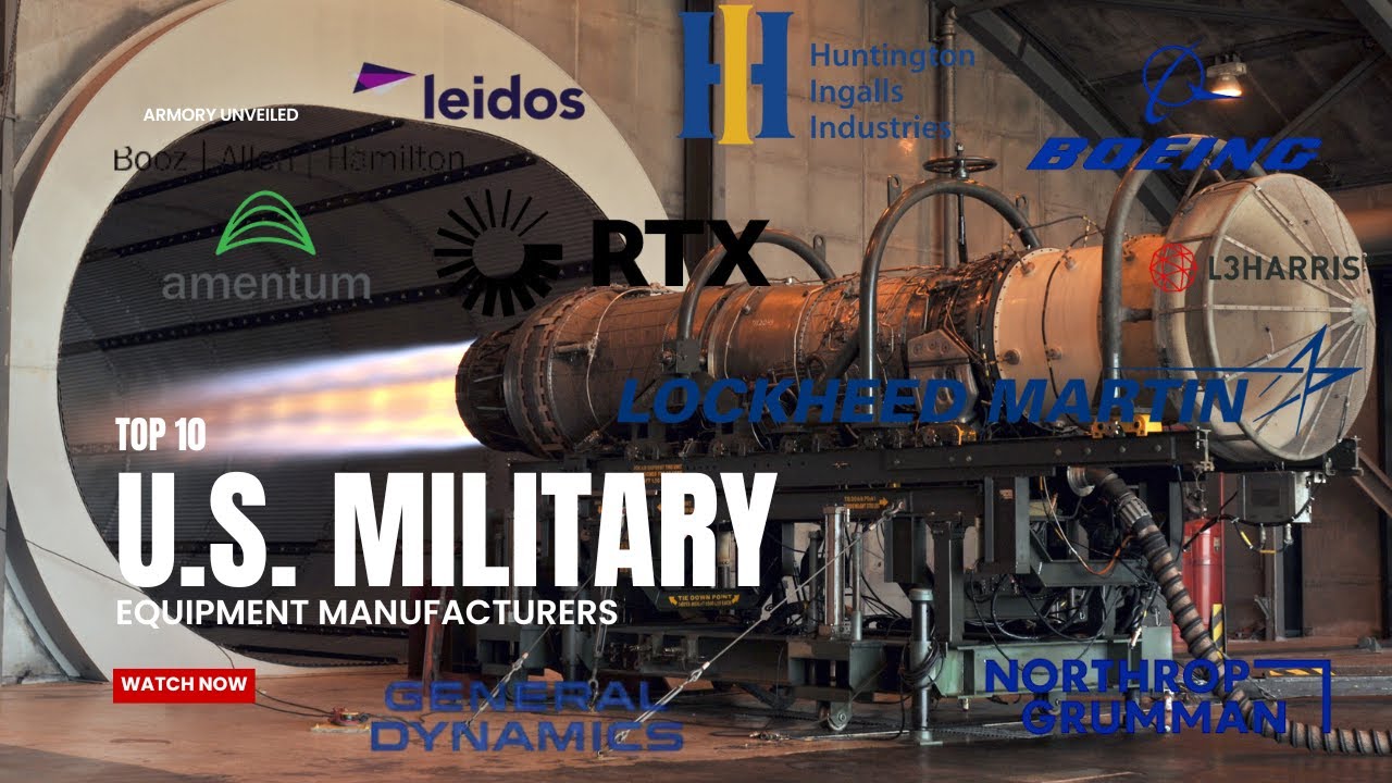 Top 10 U.S. Military Equipment Manufacturers | The Power Behind America&rsquo;s Defense