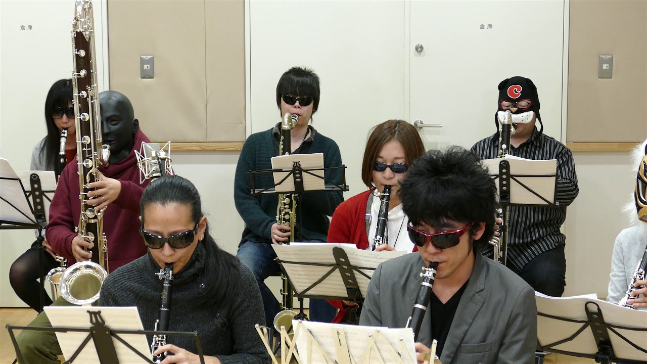 ニンジャスレイヤー＝サンがニンジャを殺す時に流れる曲をクラリネットクワイヤーで演奏してみた