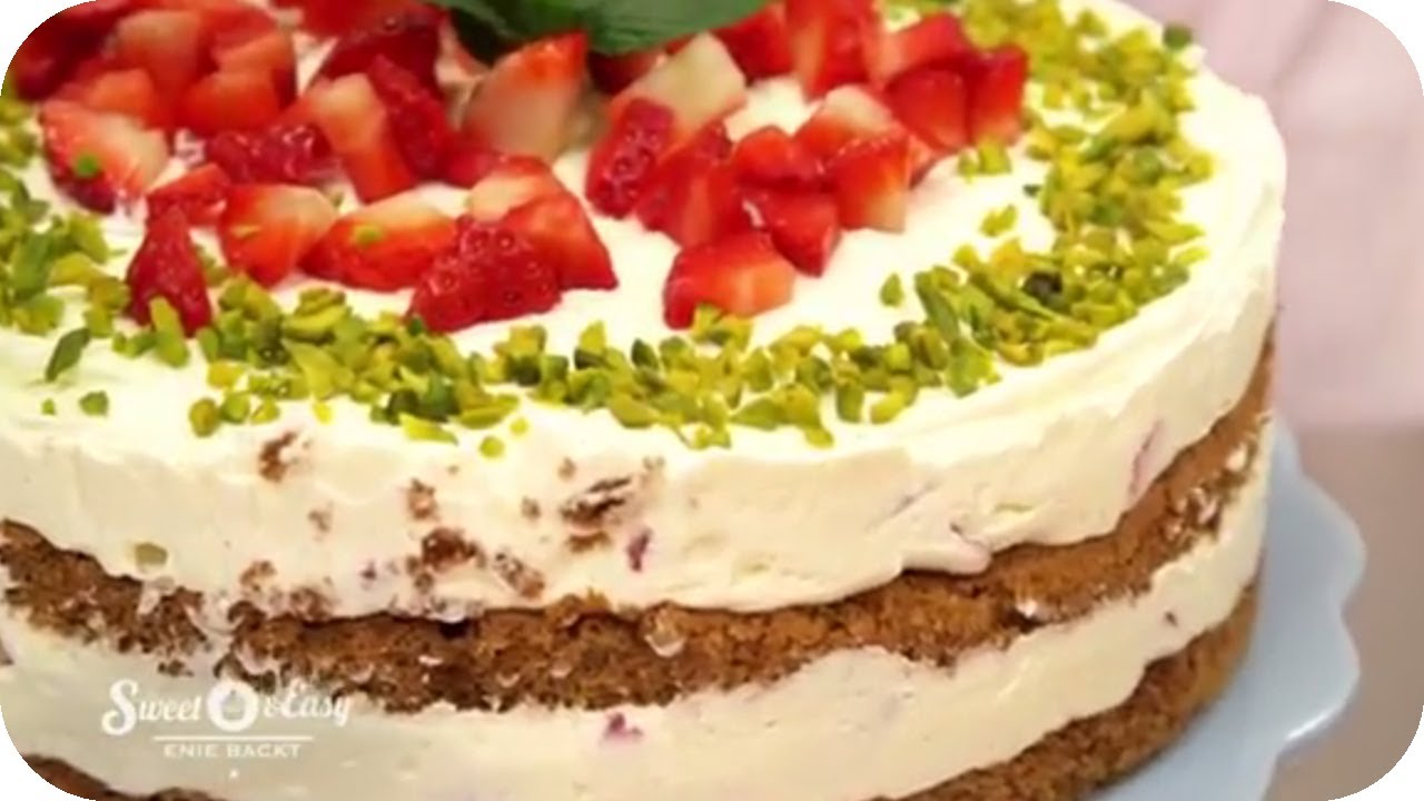 Erdbeer-Mascarpone-Espresso-Torte backen | Sweet & Easy
