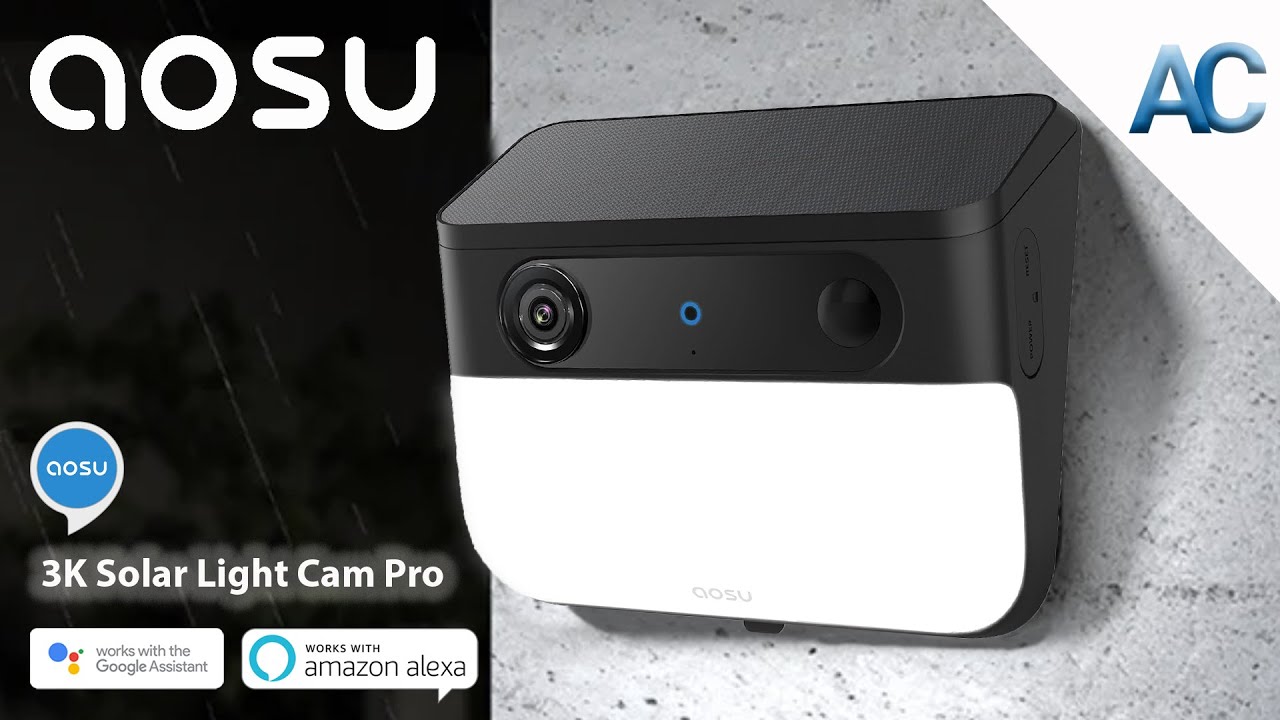 aosu 3K Solar Light Cam Pro | Sicurezza e Illuminazione in un unico prodotto