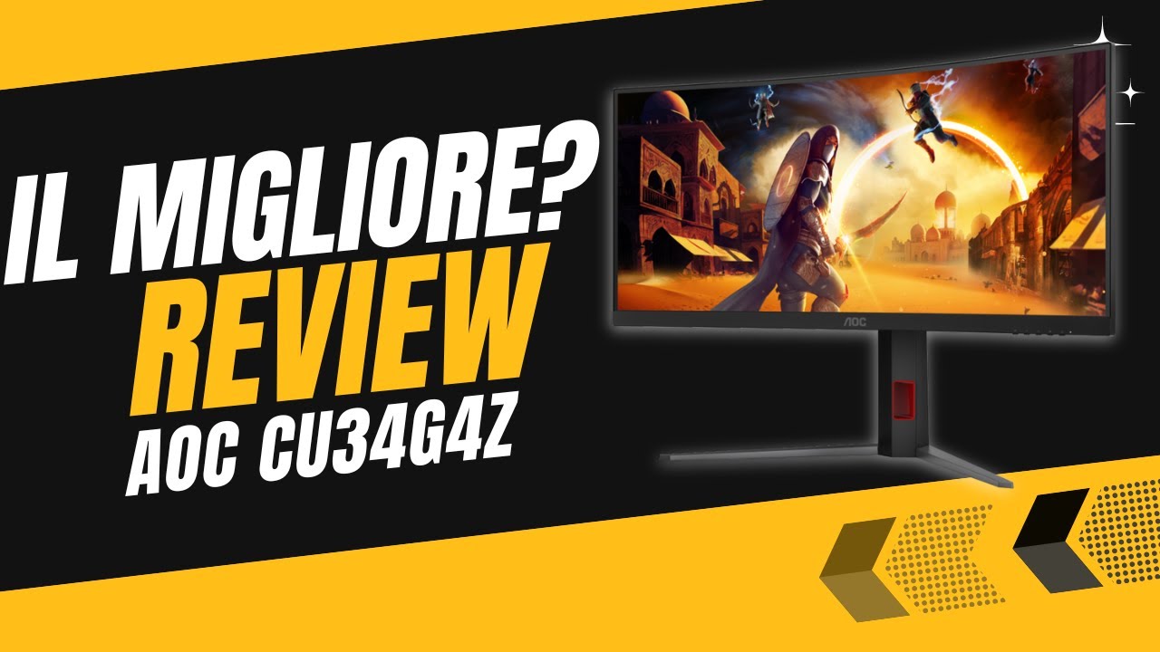 Monitor AOC CU34G4Z 🖥️ | UltraWide 34
