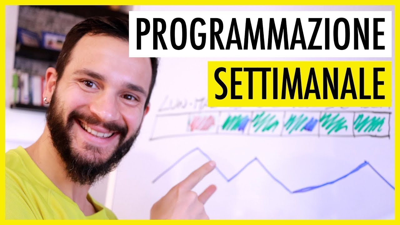 RUNNING: Programmazione Settimanale degli Allenamenti