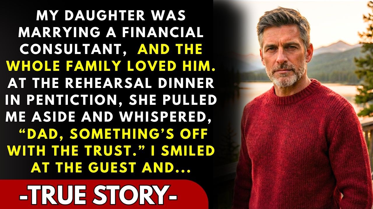 At My Daughter's Engagement Dinner, She Slipped Away And Whispered, 