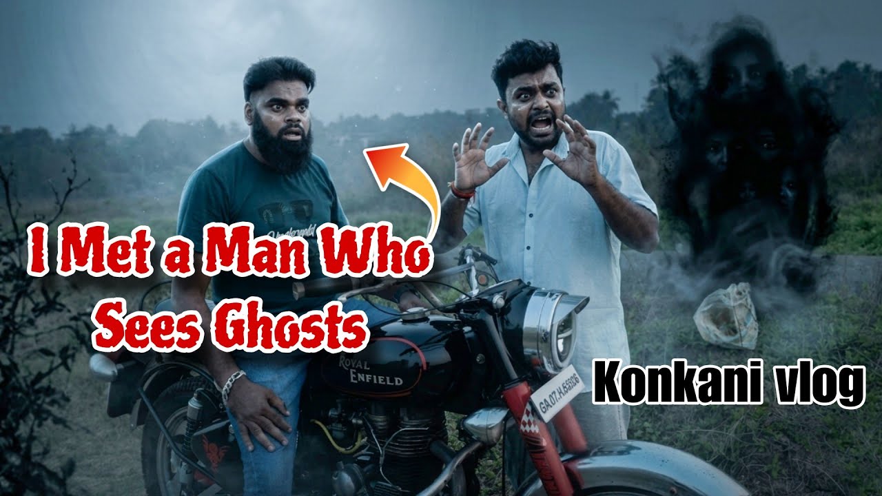 Des men Can See ghost spirits & His Story shocked Us 😨 #konkanivlogs #goanvlogger 
