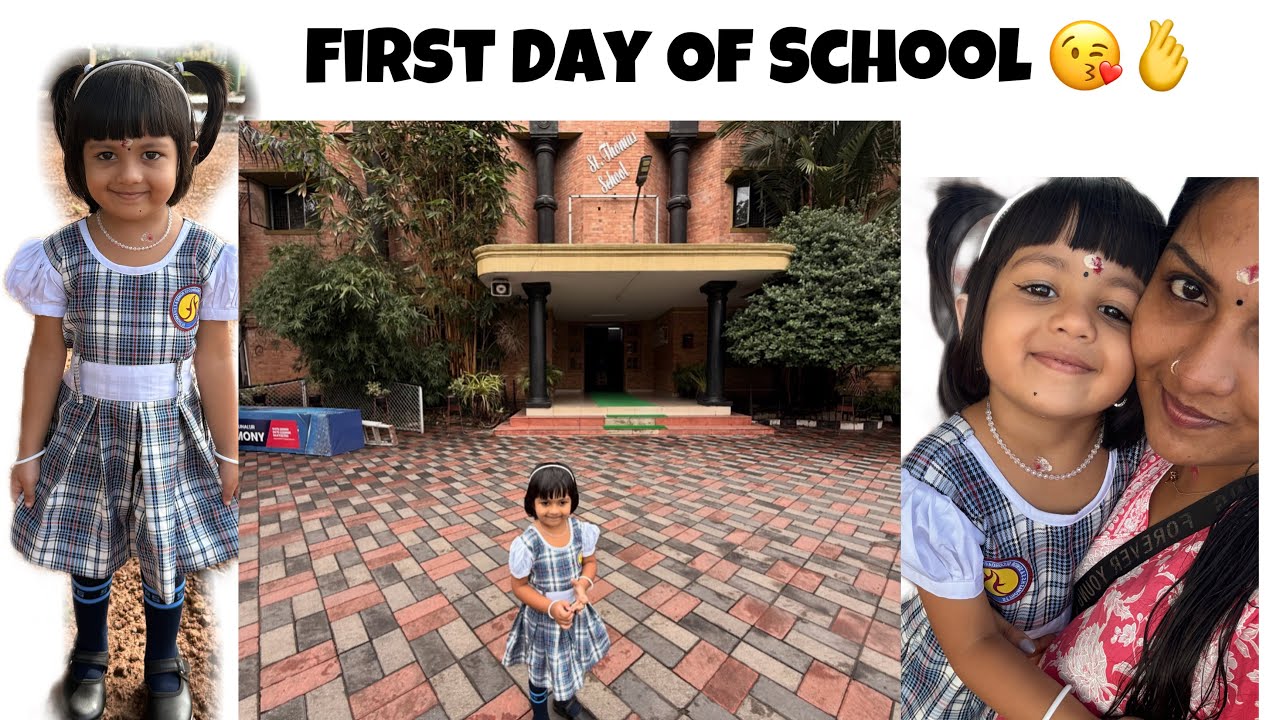 FIRST DAY OF SCHOOL 🫰😘 #explore #nandhootty #viralvideo