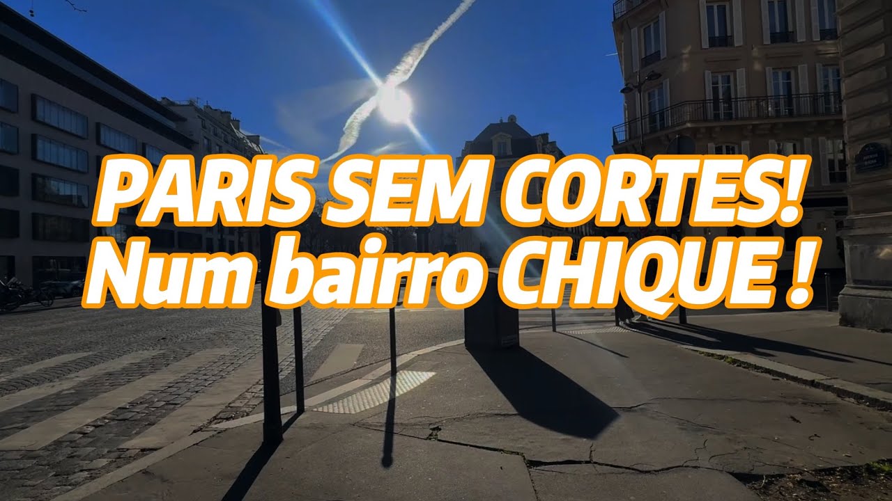PARIS SEM CORTES! Vamos dar uma volta num bairro chique parisiense! #dicasdeparis #andredegrossi 