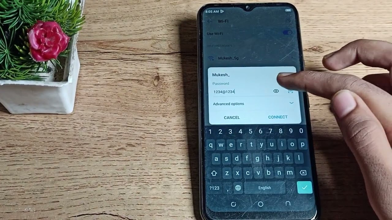 How to connect WiFi Network in Tecno spark 7T phone, WiFi setting tecno phone