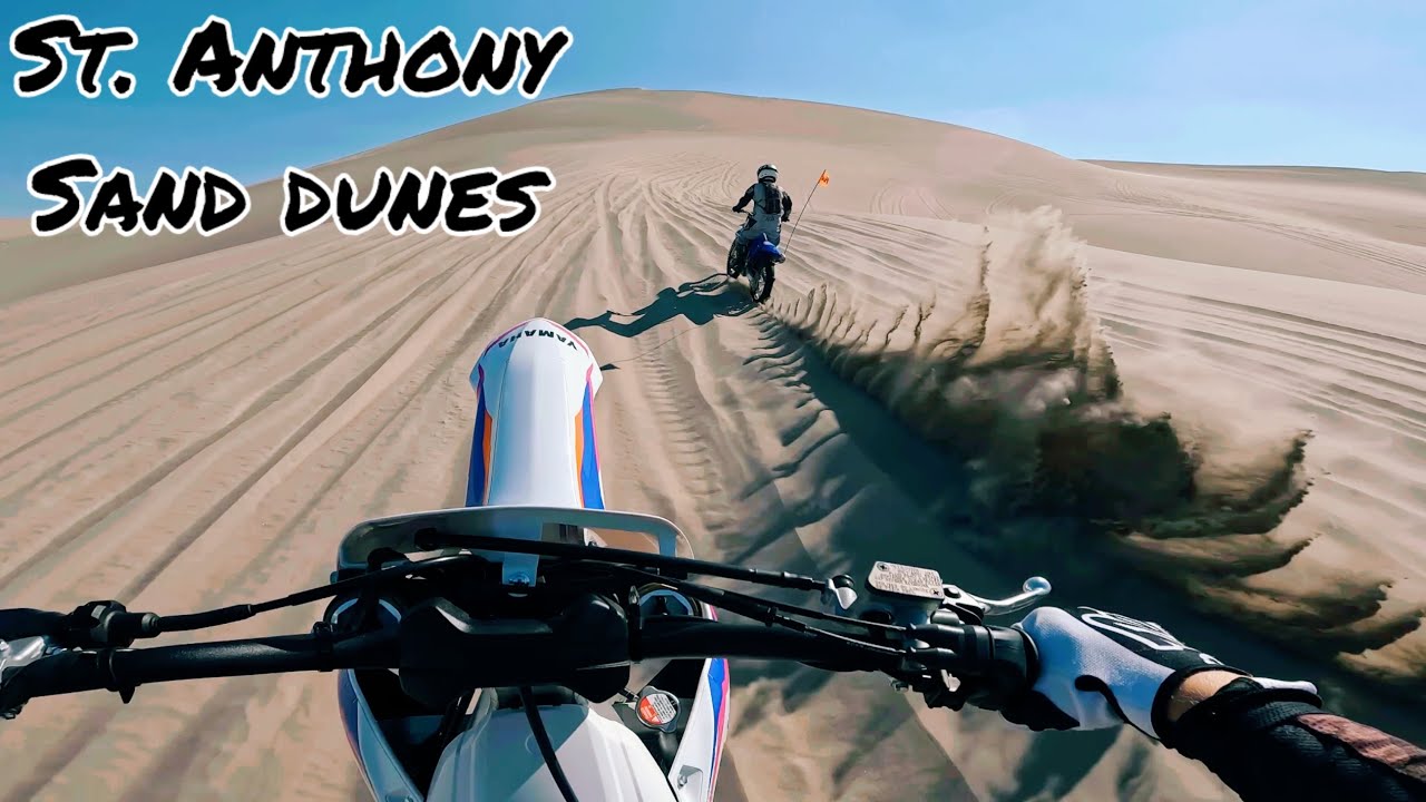 RAW Footage Ripping St. Anthony Sand Dunes on Yamaha 450F.