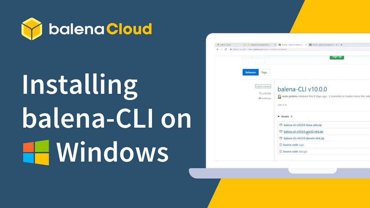 Installing Balena-CLI on Windows