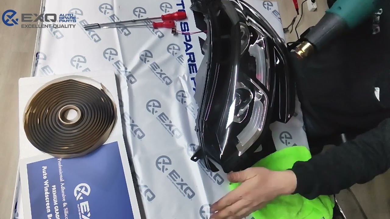 How to Repair and Change Headlight Lens? Headlight Glass Installation
