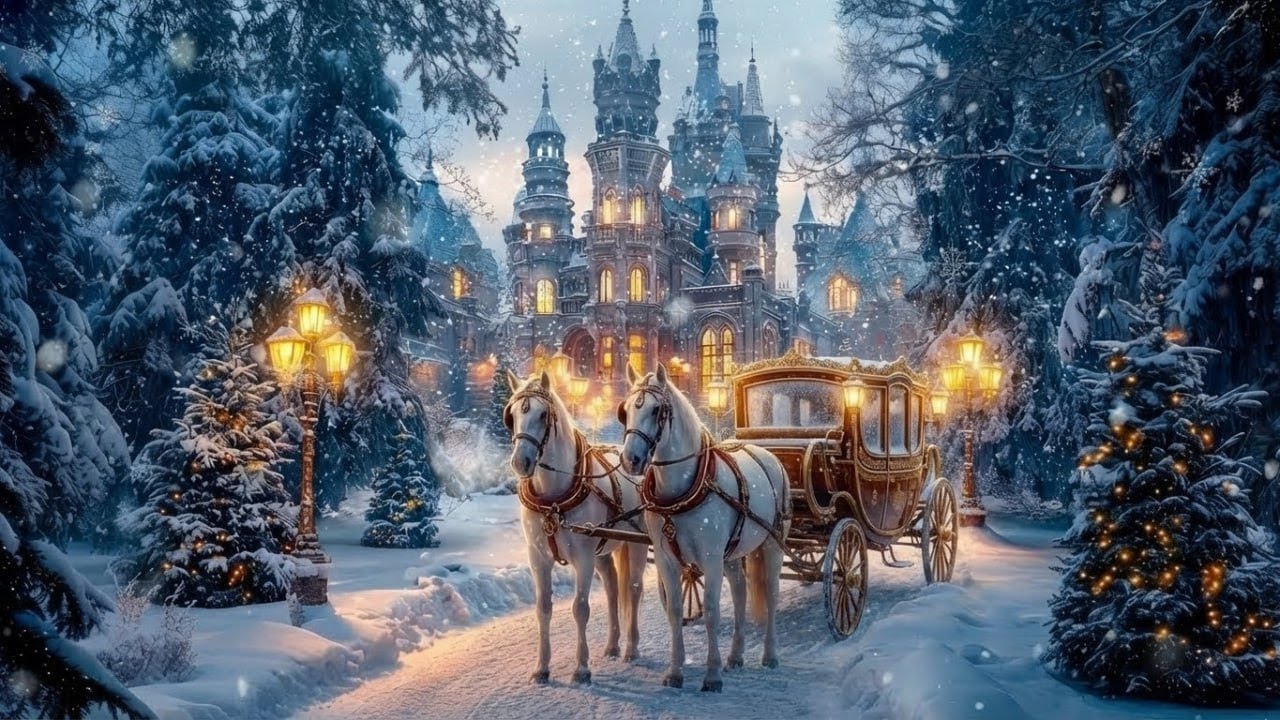 Medieval Celtic Winter Village – Peaceful Music for Relaxation & Enchanted Winter Magic