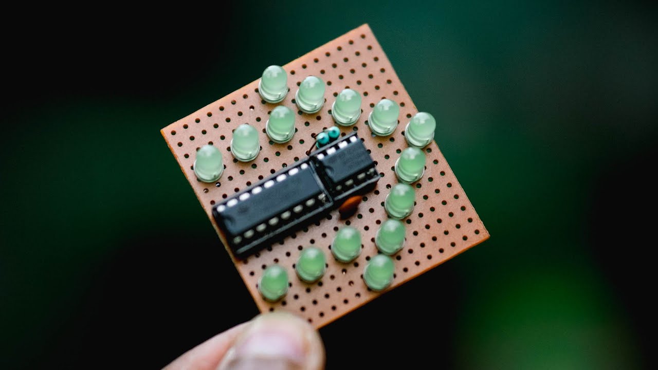 Arrow Like Indication Light using NE555 and 74HC595 IC