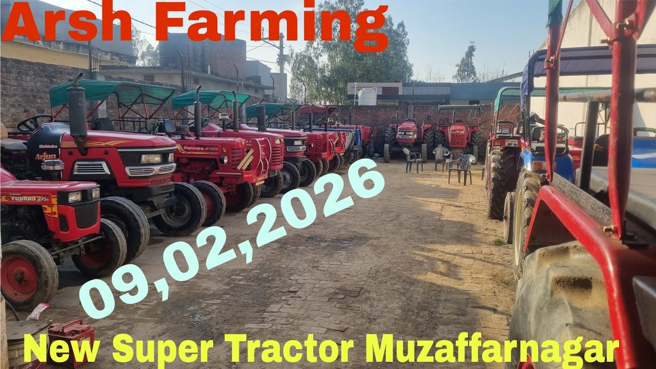 @ARSH_FARMING @SUPERTRACTOR #muzaffarnagar_tractor_mandi  