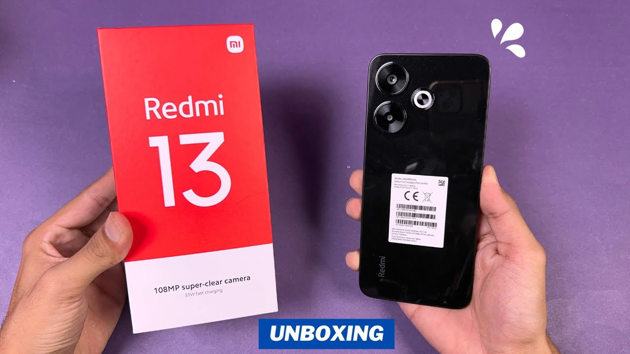 Xiaomi Redmi 13 &mdash; распаковка и краткий обзор!