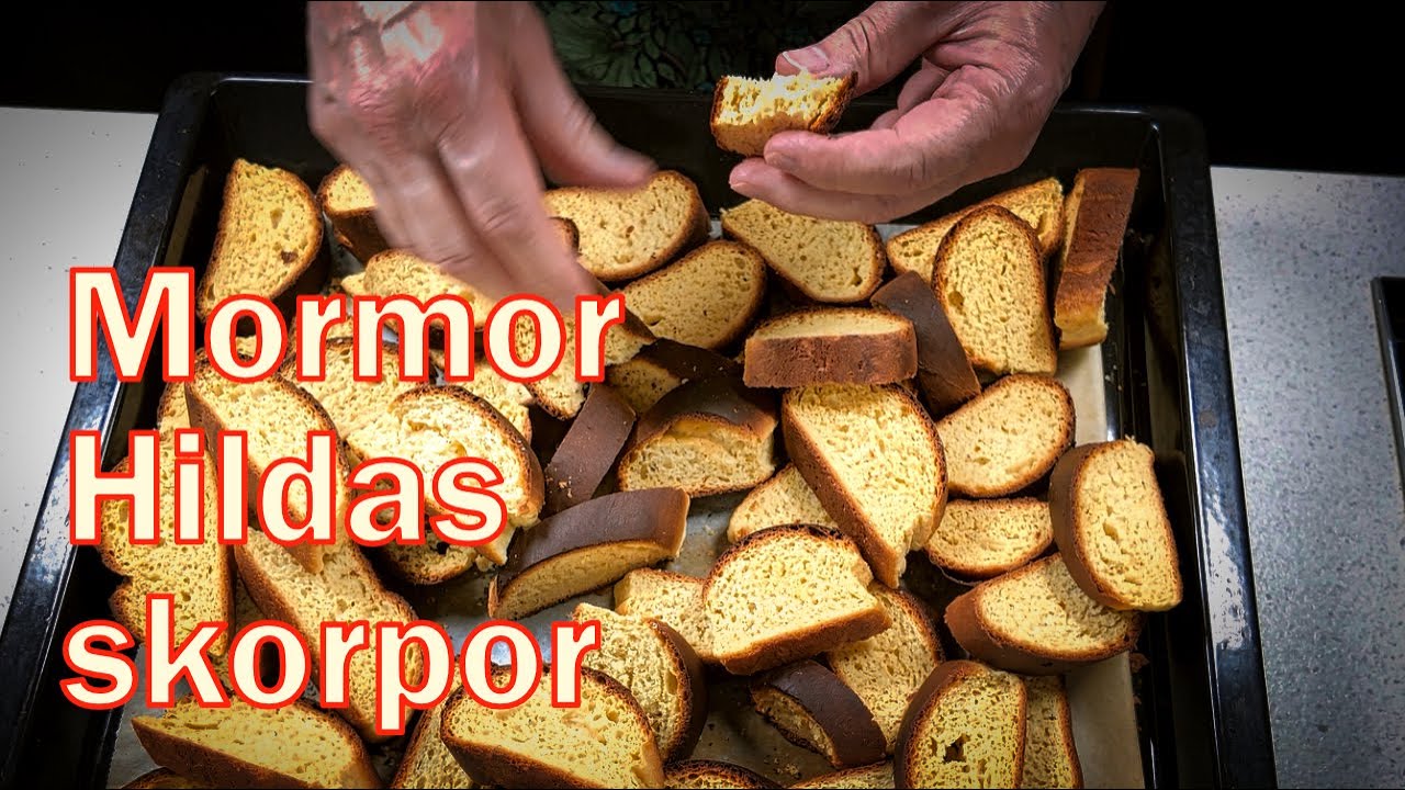 Mormor Hildas skorpor